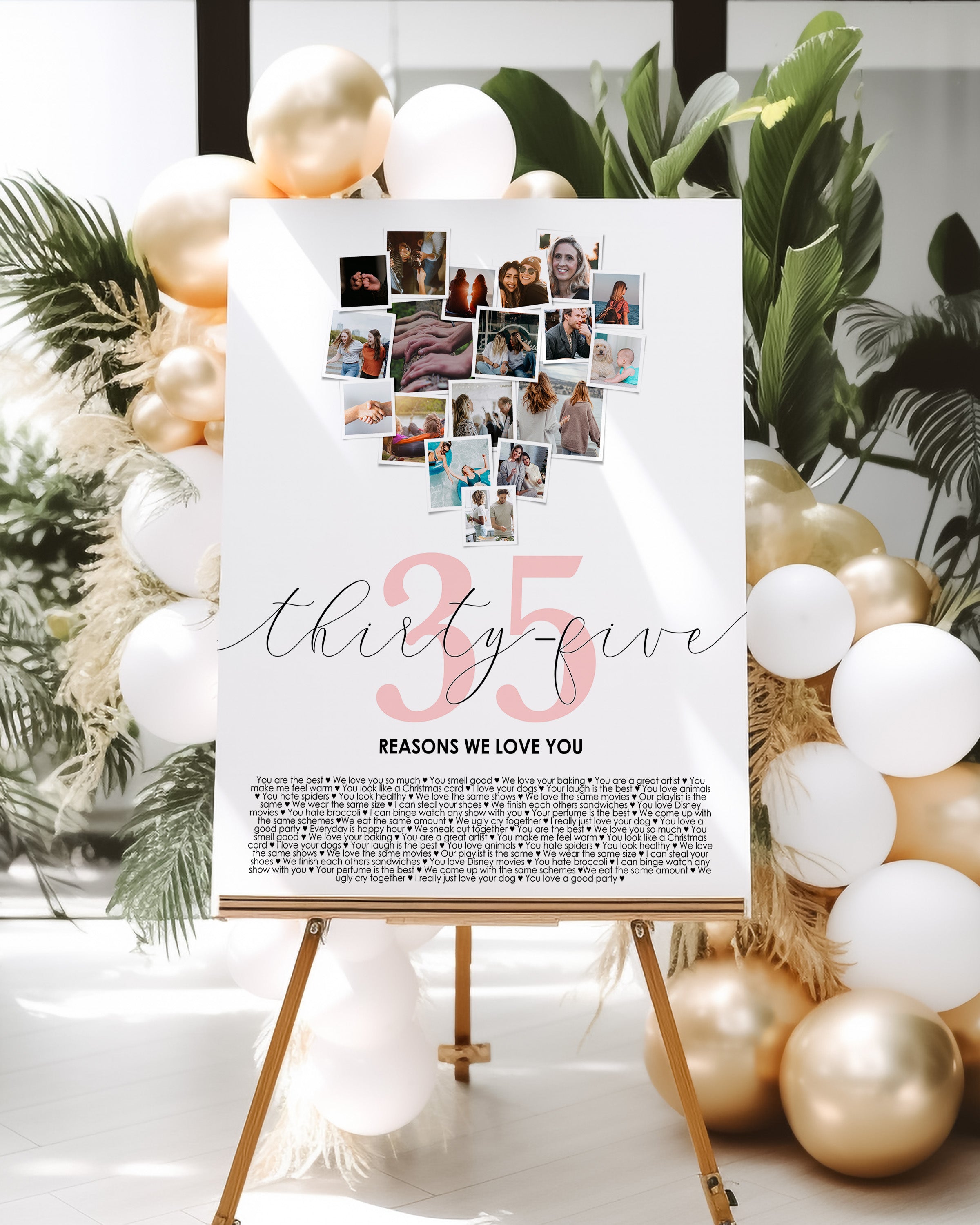 35 Reasons We Love You Print Secondary image